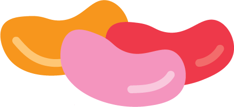 jelly beans illustration